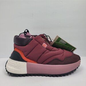 Adidas X_Plrboost Puffer Women's Burgundy Lace Up Sneakers ID1940 US Size 7 NWT